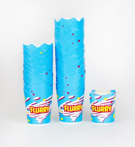 Набор FLURRY ECO КРУЖКА + ЛОЖКА 50 шт.