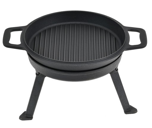 KOCIOŁEK ŻELIWNY 10 L GARNEK Myśliwski Węgierski na Pieczonki OGNISKO GRILL