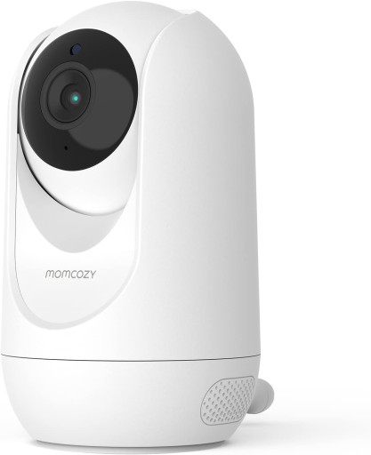 КАМЕРА-МОНИТОР ЭЛЕКТРОННАЯ НЯНЯ MOMCOZY BM01 ЖК-ЭКРАН 1080P HD БЕЛЫЙ