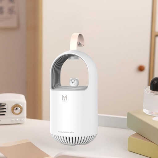 Portable Nights Light Trap Insect Catcher Electric Bugs Lamp Bug White