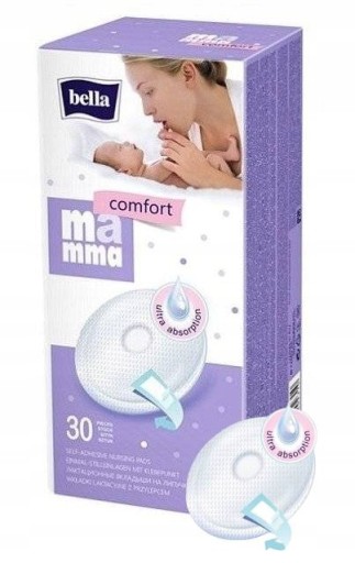 pakiet BELLA MAMMA COMFORT 2 x podkłady poporodowe + 1 wkładki laktacyjne