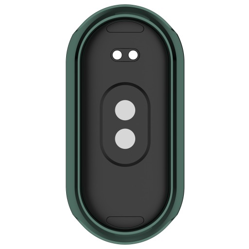 ETUI 2W1 Z OSŁONĄ NA EKRAN DO SMARTBAND XIAOMI MI BAND 8 / NFC - ZIELONY
