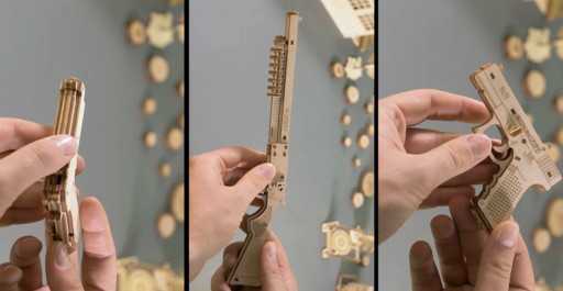 Оружие RMT870 Деревянная модель карабина WOODEN.CITY