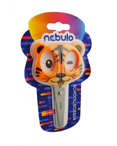 Детские ножницы с ручкой Tiger NEBULO