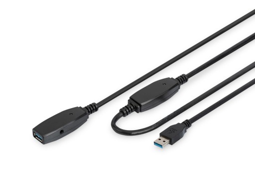 АКТИВНЫЙ УДЛИНИТЕЛЬ USB3.0 SUPERSPEED DIGITUS 15M