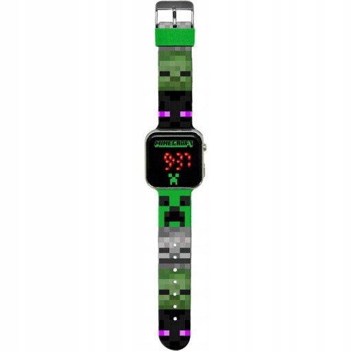 Светодиодные цифровые часы Minecraft
