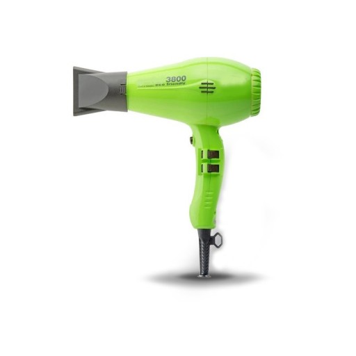 Фен Parlux 3800 с отрицательными ионами, зеленый