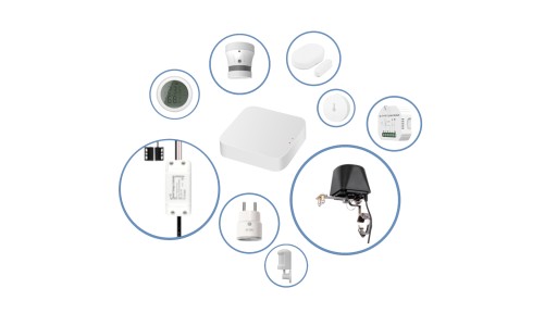 Батарейки + детектор дыма Tuya WiFi, звуковая сигнализация, световая сигнализация WiFi