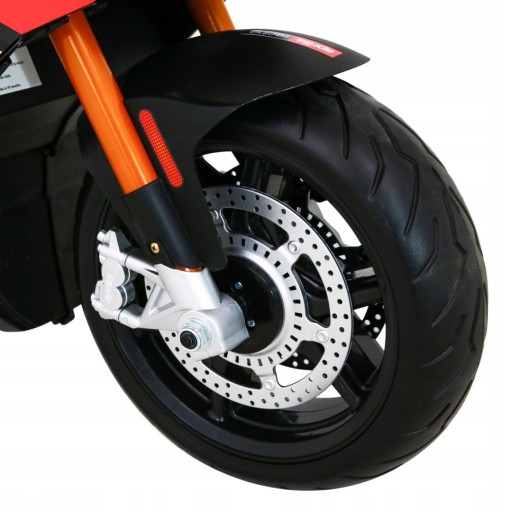 Электромобиль, детский аккумуляторный мотоцикл Aprilia В подарок.