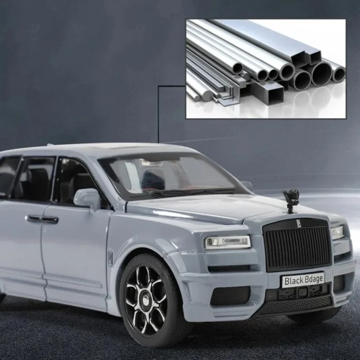 1/32 Rolls Royce Cullinan SUV игрушечная модель автомобиля алюминиевые модели туристических прицепов