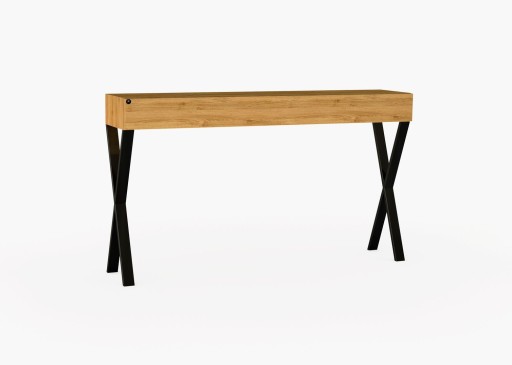 KONSOLA 110 cm DREWNO LITE DĄB OLCHA SKD-285