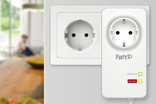 FRITZ!Powerline 1220 Set - набор гигабитных адаптеров Powerline PLC