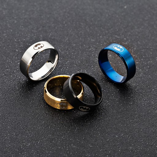 Sygnet с логотипом Batman Blue Steel Graver