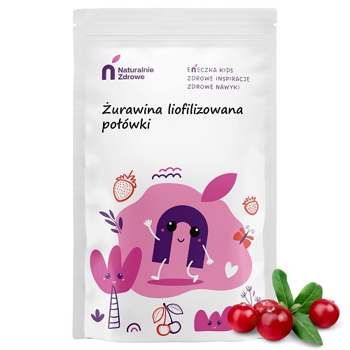 Половинки клюквы сублимированные Eneczka Kids 20г