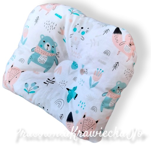 ПРОФИЛИРОВАННАЯ ПОДУШКА для детской коляски BEAR MOUSE