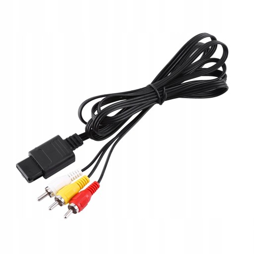 AV КОМПОЗИТНЫЙ RCA КАБЕЛЬ ДЛЯ N64 NINTENDO GAMECUBE