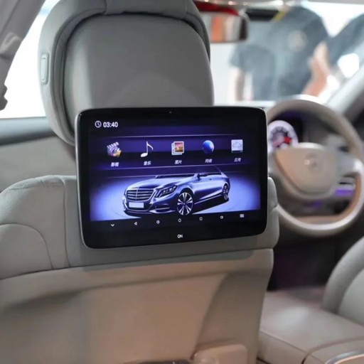 11,6-дюймовый монитор в подголовнике для Mercedes Benz S Class W222 с аудиосистемой Android 12.0