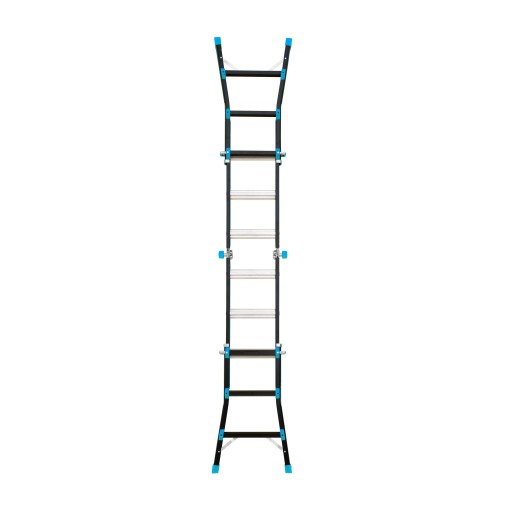 Телескопическая алюминиевая лестница EuroScaffold Eurostages 4x3 PRO