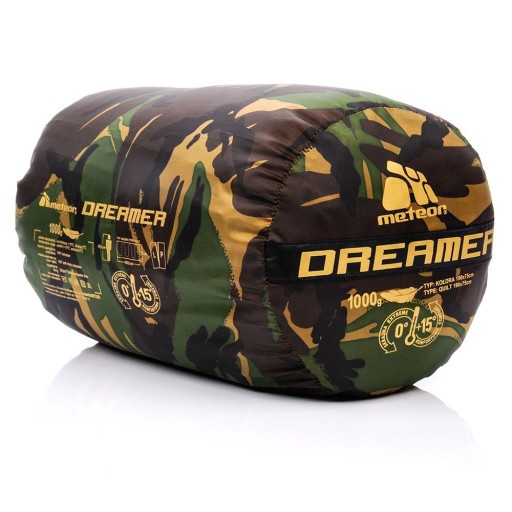 СПАЛЬНЫЙ МЕШОК METEOR DREAMER R CAMO 190x75 правое пуховое одеяло