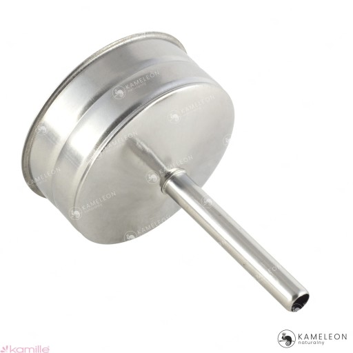 KAWIARKA METALOWA EKSPRES DO KAWY KAFETERKA 450ml stalowa srebrna 9 filiżan