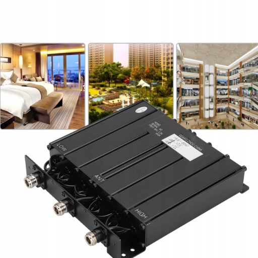 ПОРТАТИВНЫЙ ДУПЛЕКС UHF С 6 ОТСЕКАМИ, 50 Вт, ЧЕРНЫЙ, 26,2X24X8,2 СМ