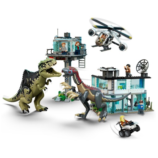 LEGO Jurassic World 76949 Атака гиганотозавра и теризинозавра