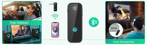 (Новейший) адаптер Bluetooth 5.0 Aux для автомобиля