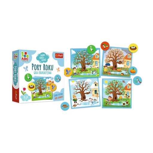 РАЗВИВАЮЩАЯ ИГРА «ВРЕМЕНА ГОДА» для детей 2-3 лет.