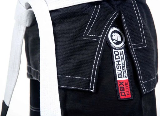 КИМОНО/ГИ ДЛЯ ТРЕНИРОВОК BJJ ЧЕРНОЕ DBX ELITE + БЕСПЛАТНЫЙ ПОЯС DBX BUSHIDO A0