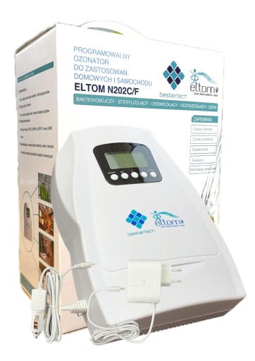 Озонатор воздуха и воды для пищевых продуктов ELTOM N202C ВЕРСИЯ F Car House БЕСПЛАТНО