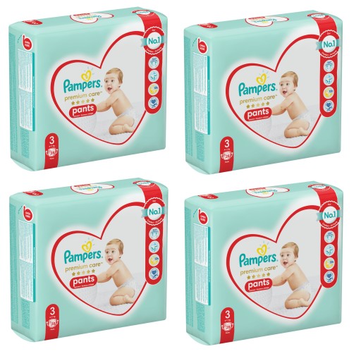 Подгузники Pampers Premium Care Размер 3 4х28 шт.