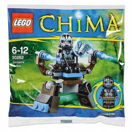 Оригинальный LEGO 30262 Legends of Chima - Gorzan НОВЫЕ кубики ОТЛИЧНЫЙ подарок