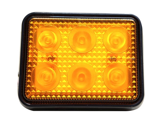 Лампа герметичная светодиодная 12/24В 6SMD STRONG YELLOW