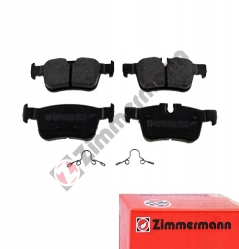 KLOCKI HAMULCOWE TYŁ VOLVO XC60 II B4 B5 B6 D3 D4