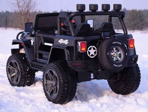 AUTO Monster Jeep NA AKUMULATOR 4x4 DZIECI DUŻE