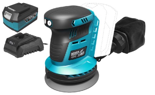 ЭКСЦЕНТРИЧЕСКАЯ ШЛИФОВАЛЬНАЯ МАШИНА DEDRA SAS+ 18V DED7062