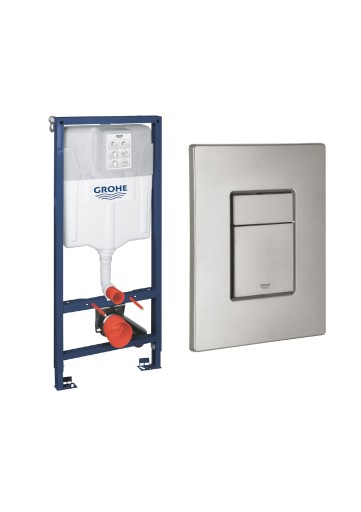 Grohe 3in1 Skate Cosmopolitan унитаз скрытого монтажа, нержавеющая сталь