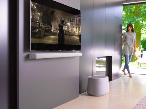 HARMAN KARDON BEST SOUNDBAR MULTIBEAM 1100 + САБВУФЕР + КРАСИВЫЙ ЦВЕТ