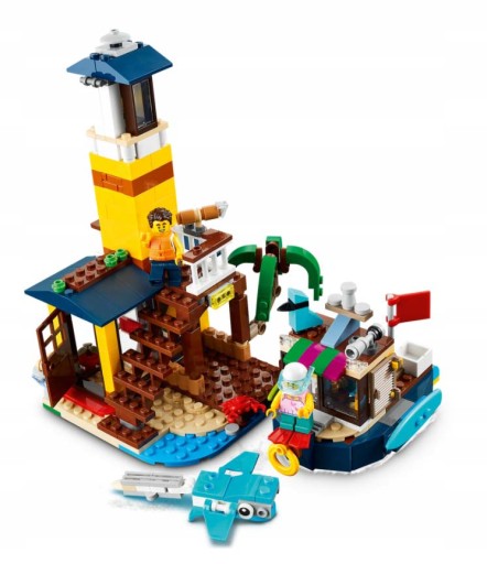 LEGO Creator 3 в 1 31118 Surfer House на пляже