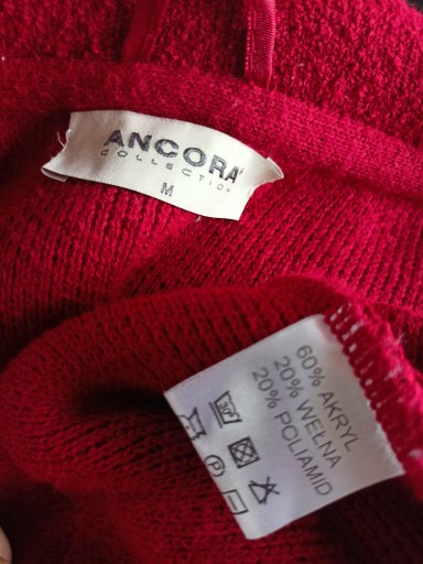 Красивое пончо ANCORA, натуральный мех и шерсть, M-XL