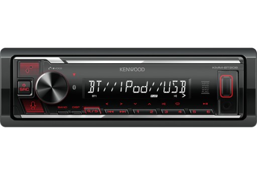 KENWOOD KMM-BT206 USB Spotify АВТОМОБИЛЬНОЕ РАДИО BT