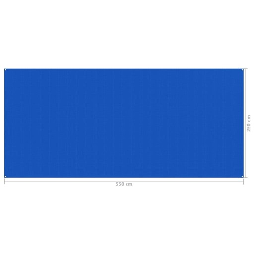 WYKŁADZINA DO NAMIOTU 250 X 550CM NIEBIESKA