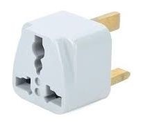 ADAPTER PODRÓŻNY PRZEJŚCIÓWKA WTYCZKA EU-UK GNIAZDO Angielskie za granicę