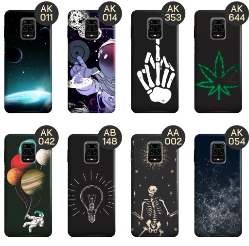 ETUI DO XIAOMI REDMI NOTE 9 PRO / 9 PRO MAX / NOTE 9S WZORY MĘSKIE FACET