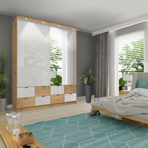 MARIETA 200 Шкаф-купе LED