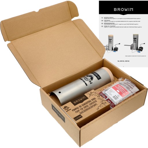 ДЫМОГЕНЕРАТОР ДЛЯ КОПИЛКИ С ЭЛЕКТРОНАСОСОМ BROWIN Dragon + ЧИПЫ