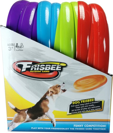 FRISBEE LATAJĄCY DYSK DO RZUCANIA ZABAWKA DZIECI