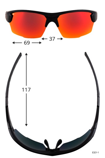 Okulary przeciwsłoneczne E321-1 GOG SYRIES C