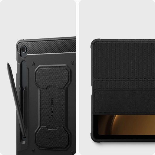Чехол для Galaxy Tab S9 FE, Spigen Rugged Armor Pro, чехол, крышка, корпус