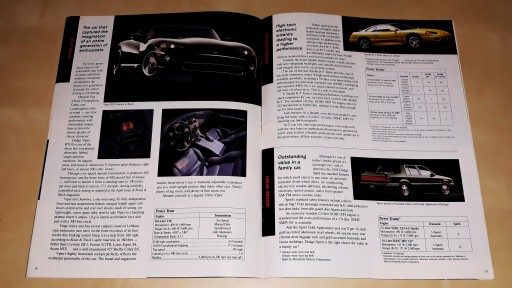 Dodge Stealth, Avenger, Intrepid, Viper, Stratus